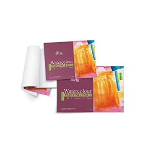 Campap Watercolour Painting Drawing Block 100% Cotton Cold Pressed Paper (A3 size)