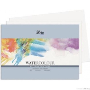 Campap Watercolour paper pack , wood-free(25% cotton, Fabriano studio, cold pressed) (A3 size)