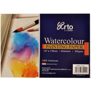 Campap Watercolour Paperpack ( 100 % Cellulose) 127 by 178 mm