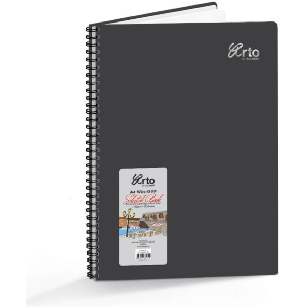 Campap Wire-O Art Diary, Micro-Perforated Cartridge Paper (A3 size)