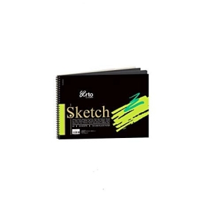 Campap Wire-O Black sketch book (A4 size)