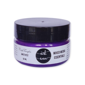 CrafTangles mixed media Essentials - Art Waxes - Amethyst (50 ml)