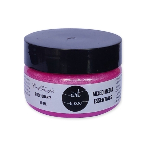 CrafTangles mixed media Essentials - Art Waxes - Rose Quartz (50 ml)