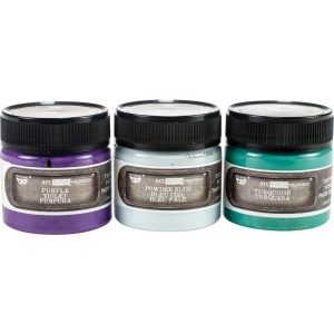 Finnabair Art Extravagance Texture Fantasy Paste 50ml 3/Pkg - Northern Lights