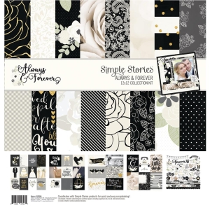 Simple Stories Collection Kit 12"X12" - Always and Forever