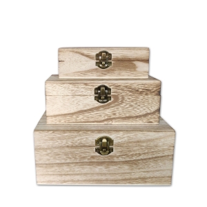 Wooden Boxes (Set of 3)