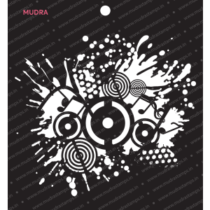 Mudra Stencils - Grunge Music effect