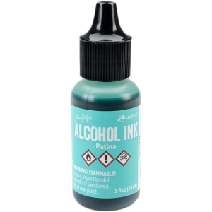 Tim Holtz Alcohol Ink .5oz - Patina