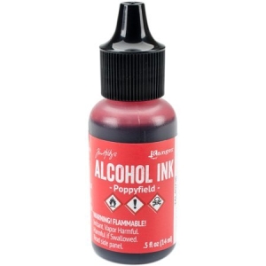 Tim Holtz Alcohol Ink .5oz - Poppyfield