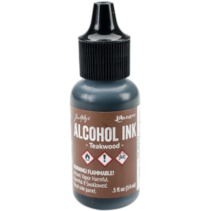 Tim Holtz Alcohol Ink .5oz - Teakwood