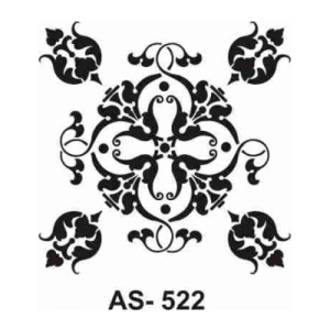 Cadence A4 Stencil - Antique Flourishes