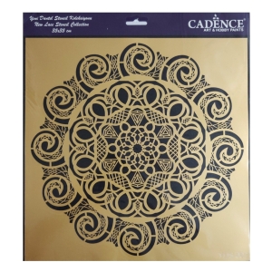 Cadence 35 by 35 cm stencil - Lace (YDS-003)