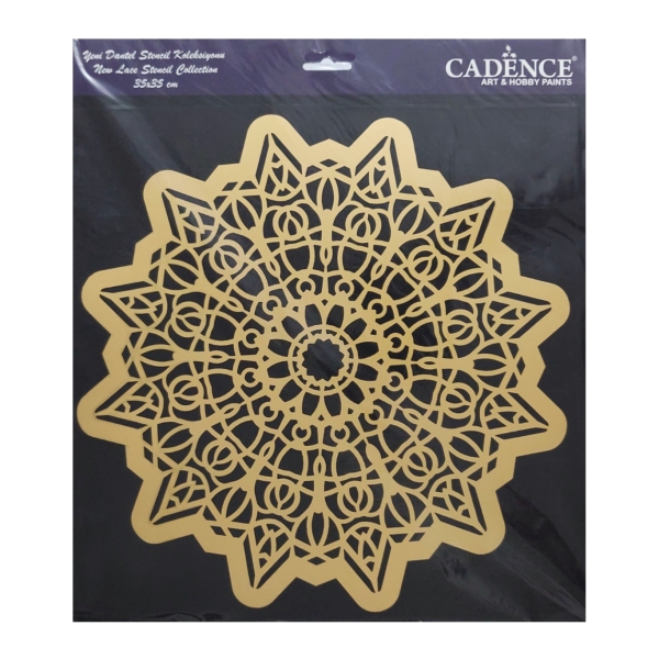 Cadence 35 by 35 cm stencil - Lace (YDS-004)