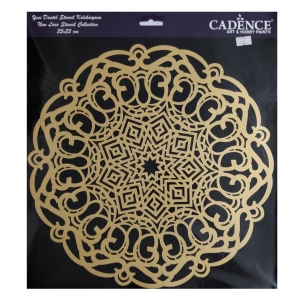 Cadence 35 by 35 cm stencil - Lace (YDS-006)