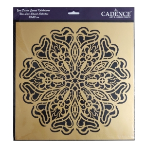 Cadence 35 by 35 cm stencil - Lace (YDS-011)