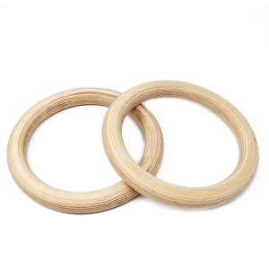 Natural Wooden rings / napkin rings 6 cm - (Pack of 4)