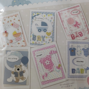 6 Cardmaking Kit by Enogreeting - Baby