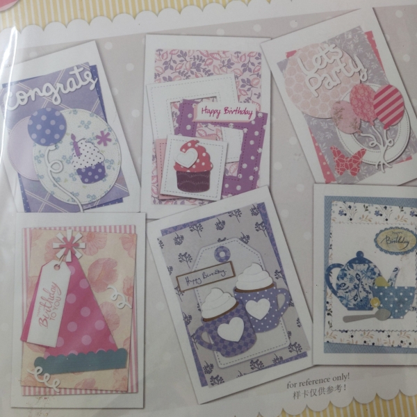 6 Cardmaking Kit by Enogreeting - Birthday