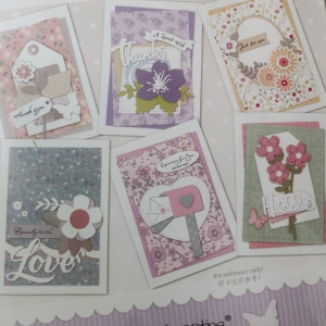 6 Cardmaking Kit by Enogreeting - Floral