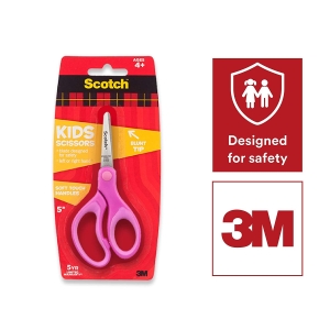 3M Scotch Kids Soft Grip 5-inch Blunt Tip Scissor