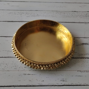 Round metal Tray