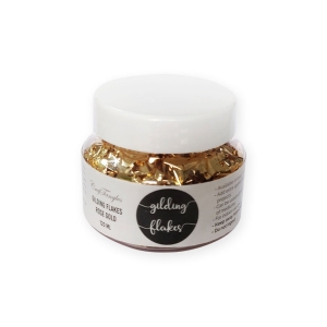 CrafTangles Gilding Flakes (120 ml) - Rose Gold