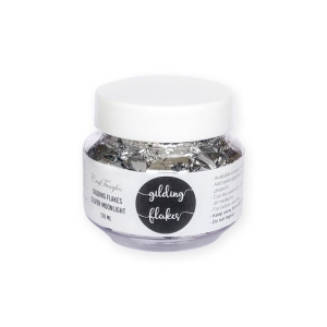 CrafTangles Gilding Flakes (120 ml) - Silver Moonlight