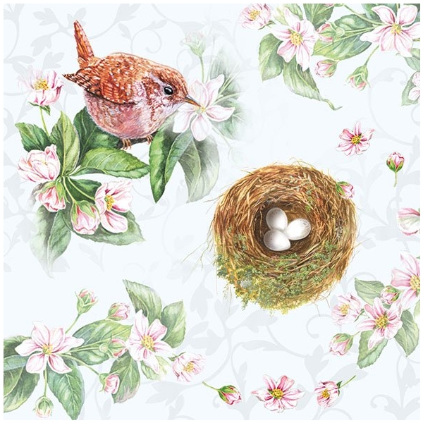 German Decoupage Napkins (5 pcs) - Watching Nest