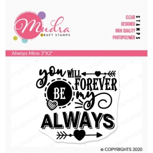 Mudra Craft Stamps - Always Mine