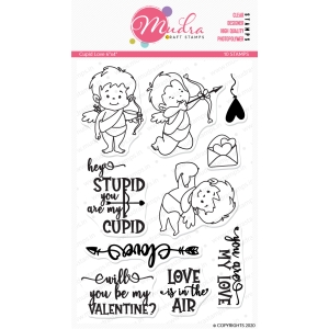 Mudra Craft Stamps - Cupid Love