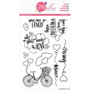 Mudra Craft Stamps - Only Love