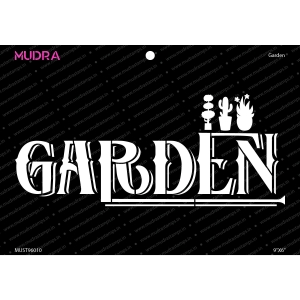 Mudra Stencils - Garden