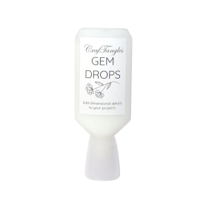 CrafTangles Gem Drops - Clear Quartz (30 ml)