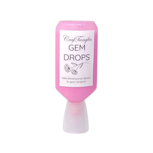 CrafTangles Gem Drops - Rose Quartz (30 ml)