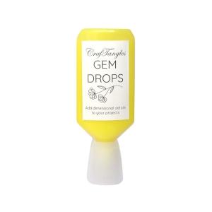 CrafTangles Gem Drops - Yellow Citrine (30 ml)