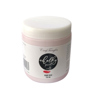 CrafTangles Chalk Paint - Ruby Red (250 ml)