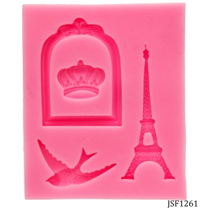 Eifel Tower and frame Silicone Clay Mould