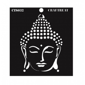 CrafTreat 6"x6" Stencil - Buddha