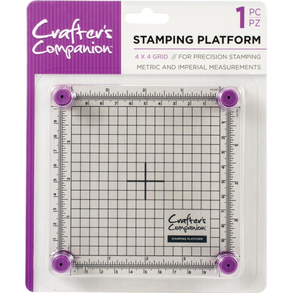 Crafter's Companion Stamping Platform - 4by4 inch