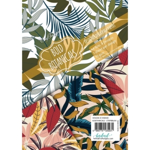 CrafTangles Decoupage Paper Pack - Bold Botanicals (A4) - 4 sheets