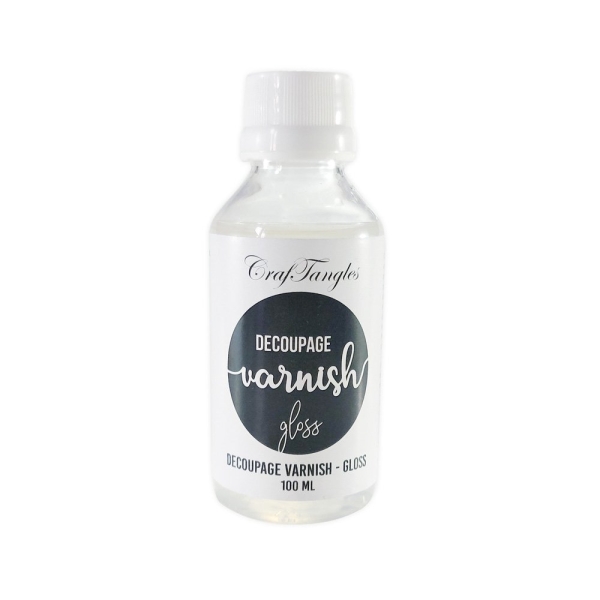 CrafTangles Decoupage Varnish - Gloss (100 ml)