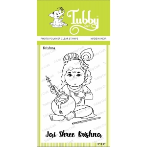 Tubby Photopolymer Clear Stamps - Krishna