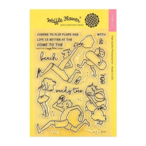 Waffle Flower Stamp Set - Sandy Toes