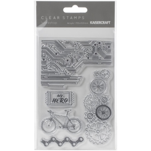 KaiserCraft Workshop Clear Stamps 6"X4"