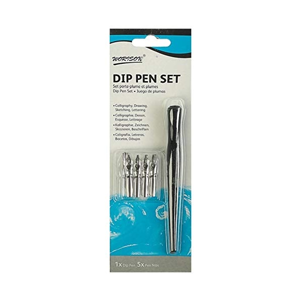 Worison Dip Pen Set For Calligraphy, Drawing, Sketching, Lettering, Professional Art