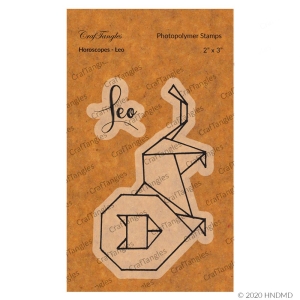 CrafTangles Photopolymer Stamps - Horoscopes - Leo