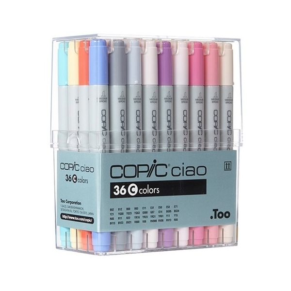 Copic Ciao 36 pc Set - C