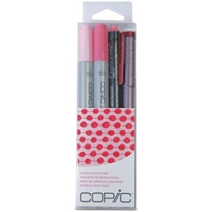 Copic Marker Doodle Pack, Pink