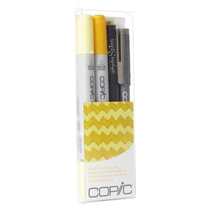 Copic Marker Doodle Pack, Yellow