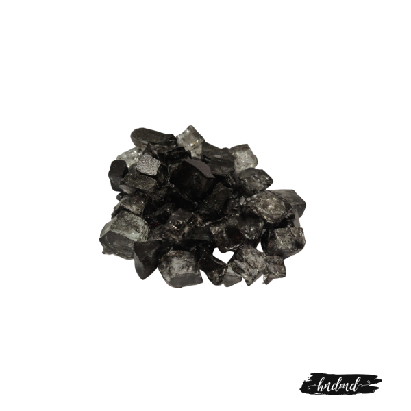 Craft Glass Resin Stones - Black